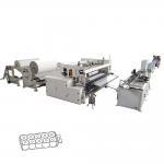 Good business machine bathroom paper/small toilet paper roll making machine production line for sale