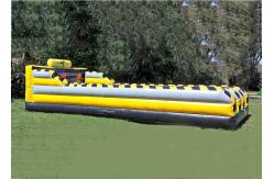 China Funny Bungee Run Inflatable Amusement Park For Entertainment Games supplier