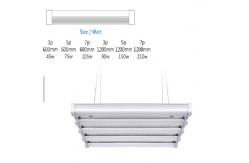 China Super Bright Commercial Warehouse 60w High Bay Linear Led Lights Cri85 supplier