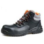 Size UK2-13 Mid Cut Industrial Safety Shoes Mid Sole Non Slip Steel Toe Shoes for sale