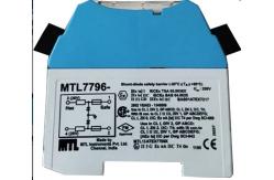 China 20mA MTL7796 MTL Intrinsically Safe Barriers , 2 Wire MTL Zener Barrier supplier