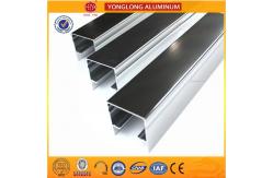 China Mechanically Polished Aluminum Profiles High Surface Brightness Black supplier
