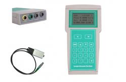 China Handheld Non Contact Ultrasonic Flow Meter With Data Logger RS232 Pulse Output supplier