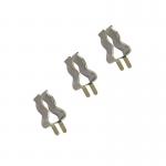 Nickel Plated Brass Fuseblocks PC Board PCB Mount Fuse Clip FS-001 For GMA GDC 217 5x20mm Glass Ceramic Tube Cartridge F for sale