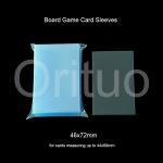 Easy Shuffling Card Board Game Sleeves PVC Free 46x72mm Size for sale