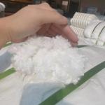 Virgin Polypropylene Hollow Conjugated Fiber High Thermal Stability