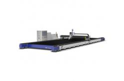 China Cnc Ground Rail Metal Gantry Plasma Cutting Machine Raycus Sheet Metal Diy Engine supplier