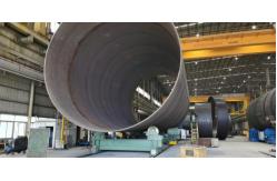 China 700t Steel Wheel Heavy Duty Welding Turning Rolls supplier