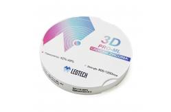 China 95mm 3D Pro Multilayer 42% - 49% Translucency Dental Zirconia Disc supplier