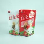 Digital Printing 100mg Candy Packaging Bag CBD Gummy Stand Up Pouch With Clear Window for sale