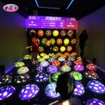 Interactive Projector Game System Immersive Bouncing Sphere for Active Play