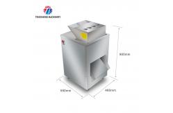China Industrial Automatic Meat Slicer Machine Beef Shredded Diced Food Processor supplier