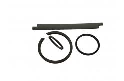 China PTFE CNC Machining Plastic And Rubber Parts 18mm High Diaphaneity supplier