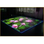 SMD 3535 Pixel 10mm Led Screen Dance Floor Hire 500mm x 500mm Cabinet for sale