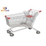 European Style Supermarket Shopping Trolley Cart For Retail Grocery Store for sale