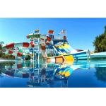 Hot Dipped Galvanized Steel Water Park Slide Anti Rust For Children for sale