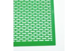 China Bee Queen Excluder Beehive Green Elliptical Hole Plastic Excluder supplier