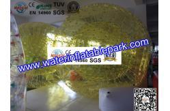 China Children Hire Zorb Human Hamster Ball waterproof 1.0mm Trasparent PVC supplier