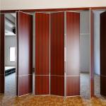 Sliding Door Interior Wooden Design Movable Partition Wall For Banquet Hall And Auditorium for sale