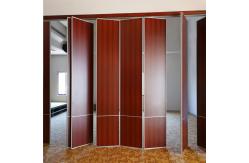 China Sound Proof Movable Folding Partition Wall Aluminum Hanging Suspension System supplier