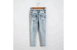 China Slim Fit Long Section Kids Denim Clothes , 2 - 8 Years Children Denim Jeans supplier