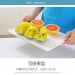 Creative Double-Sided Draining Cutting Board Plastic Kitchen Non-Slip Chopping Board Cutting Meat、 Vegetables for sale