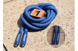 China Transparent Silicone Tips Polyester Braided Rope Logo Printed supplier