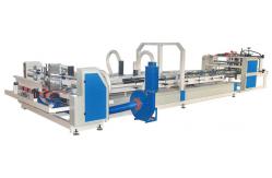 China Folder Gluer Stapler Making Corrugated Carton Box Machine supplier