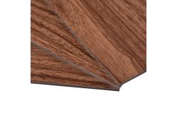 China Sound Insulation Easy Processing Wooden Aluminum Composite Panel with PE/PVDF Coating supplier
