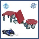 Outdoor Non Slip 1500LBS Steel 8 Inch Snowmobile Flat Dollies Snowmobile Dolly Set for sale