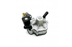 China Larger Internal Passages 110W LPG Pressure Regulator Reducer With Black Solenoid Valve supplier