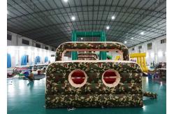 China Inflatable Boot Camp Obstacle Course Challenge / Outdoor Inflatable Obstacle Course supplier