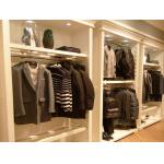 Environmental Men'S Garment Rack / Garment Showroom Display For Clothes Shop for sale