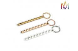 China 17g Brass Creative Whistle Custom Shaped Keychains supplier
