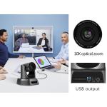 10X USB PTZ camera Auto Focus Conference PTZ Camera For Broadcasting