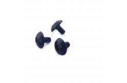 China ANSI Self Lock Screw , M6x10 Black Aluminum Screws Alu6061 Material supplier