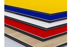 China Wood Grain Aluminum Plastic Composite Sheet with Unbreakable Polyethylene Core supplier