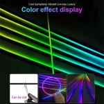 18 In 1 Auto Ambient Lighting Light Neon Exterior Strip 96MHz RGB Car Atmosphere Lights for sale
