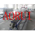 Recycling PET Plastic Granules Machine , PET Bottle Flakes Plastic Extrusion Line for sale
