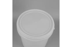 China Customized Plastic Paint Bucket 5L/Litre PP Pail White Round Plastic Barrel supplier