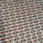 Flat Steel Woven Decorative Metal Grid Panels Partition Max Width 6m for sale