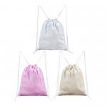 Colorful Sublimation Glittery Drawstring Bag For DIY Personalized Photo Printing for sale