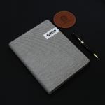 142 X 208mm 6 Ring Binder Planner , Fabric Cover Material Custom Personal Organizer for sale