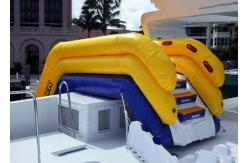 China Inflatable Water Floating Games , Inflatable Slide For Yacht Sports supplier