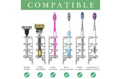 China Customized Rustproof Unique Toothbrush Holder for Bathroom, Kitchen and Living Room supplier