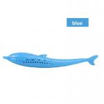 Amazon Popular Cat Mint Silicone Fish Bite Resistant Self Hi Cat Toy Cat Toothbrush Pet Products for sale