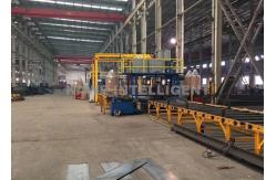 China Submerged Arc H Beam Welder Single Cantilever Beam Welding Line Machine supplier