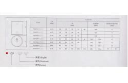 China m12 busbar insulator red electrical connector m16 electric insulator supplier