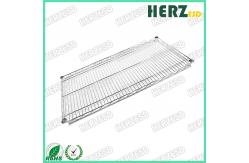 China Anti Static Stainless Steel Rack With Wheels ESD Wire Shelf Rack supplier