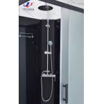 Customizable Shower Room With Matt Black Profile Frame And 4/5mm Tempered Glass